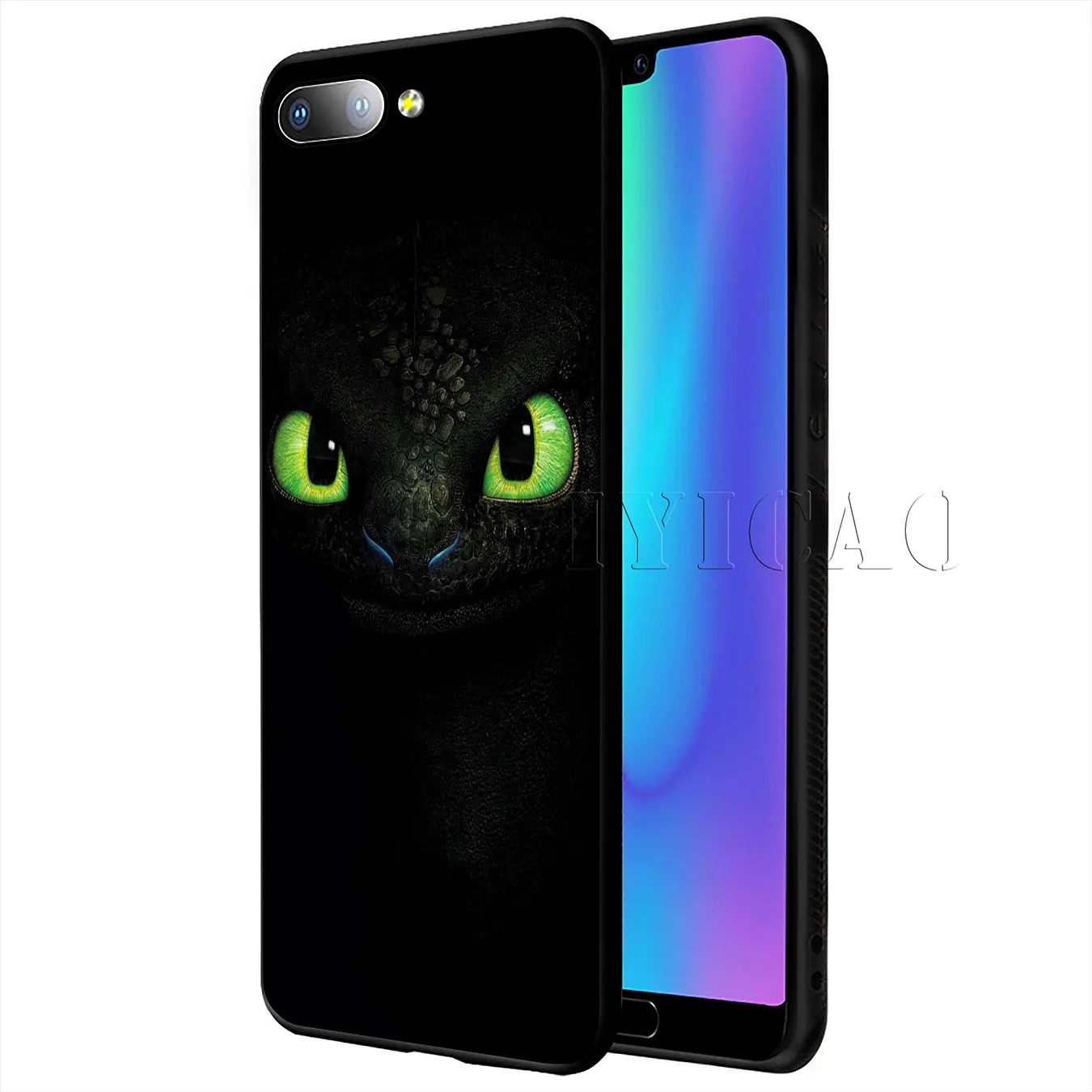 IYICAO Беззубик Как приручить дракона мягкий чехол для Huawei Y9 Y7 Y6 Prime 2019 Honor 20 8C 8X 8 9 9X 10