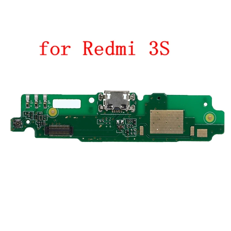 1 шт. микрофонный модуль+ USB плата с зарядным портом гибкий кабель соединитель части для Xiaomi Redmi Note 3/4/Note 3/4 Pro/4A/5A/4X - Цвет: for Redmi 3S