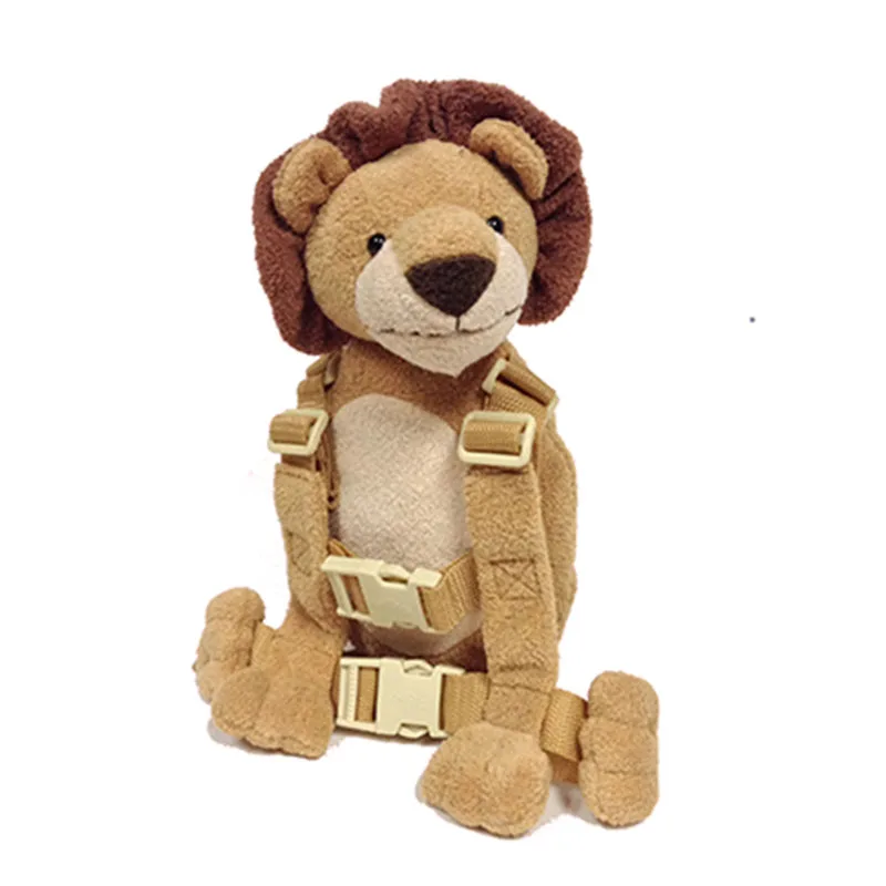 Anti-lost Plush Children Backpack for kids kindergarten outdoor baby's backpack carriers saddle children animal | Багаж и сумки