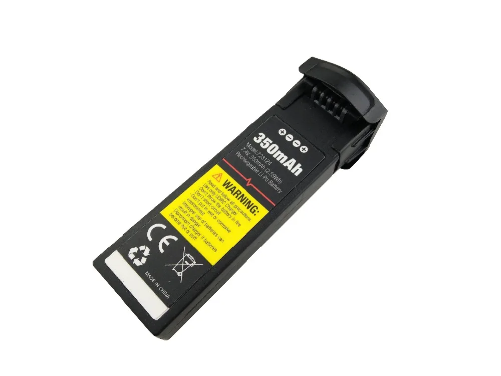 

4PCS 7.4V 350mah lithium battery for UDIRC U29 U29S folding quadcopter spare parts battery