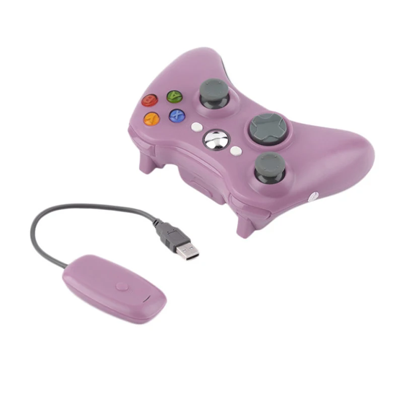 2,4 ГГц беспроводной контроллер для xbox 360 игр Bluetooth Джойстик для microsoft игровой геймпад для xbox 360 контроллер компьютера - Цвет: Pink