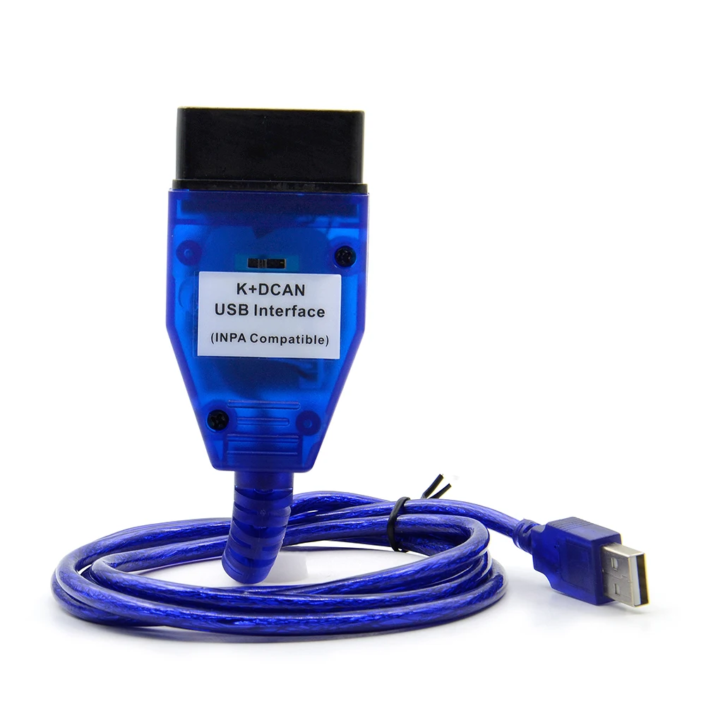 Совместим с INPA USB OBD2 интерфейс включен Функция поддерживает K-протоколы линии для