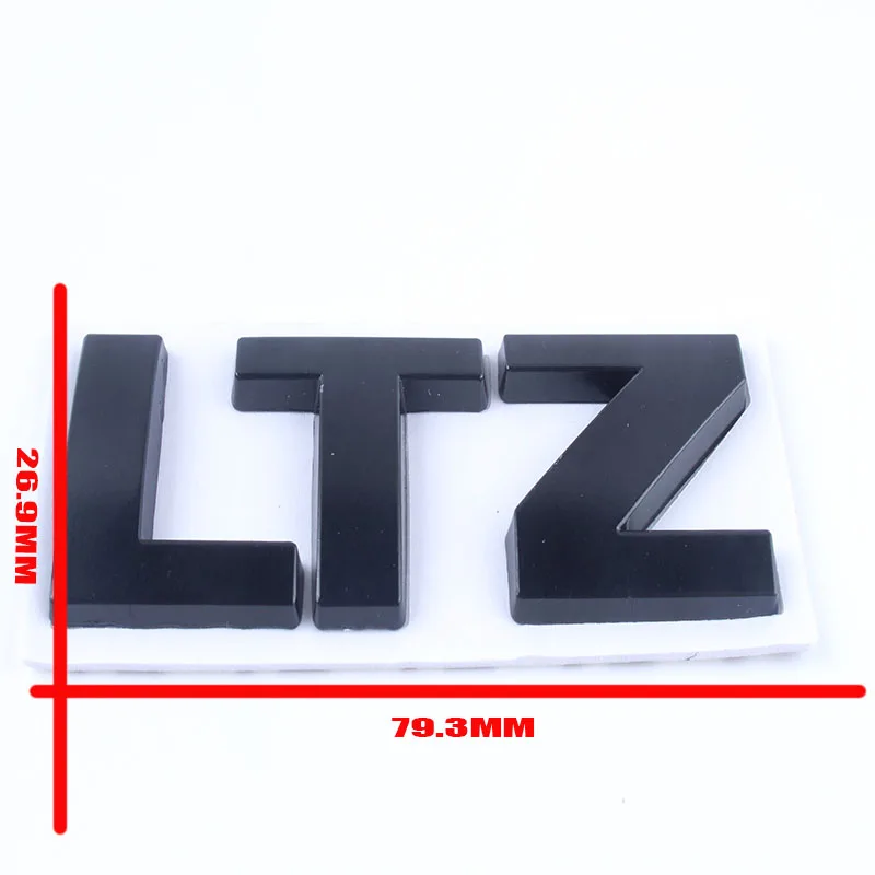 Металлическая 3d-эмблема для автомобиля LTZ наклейка заднего багажника