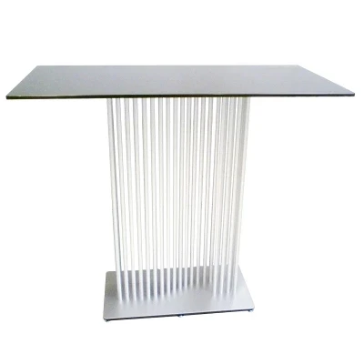 Современный минималистичный стеклянный барный столик для дома стильная стопа с