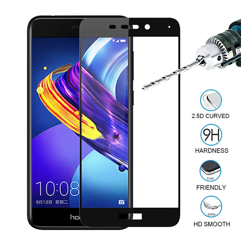 Для huawei Honor 6c pro Полное покрытие, защитный стеклянный чехол, защита экрана, закаленное стекло для Honor 6x 6a glas 6 a c x honer