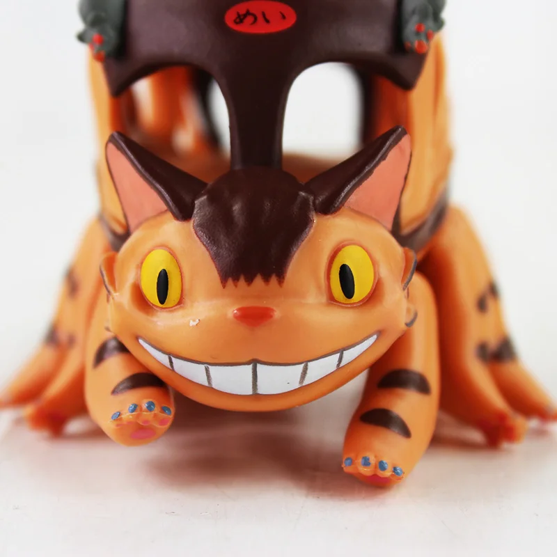 Игрушечная фигурка моего соседа Тоторо Чиби кошка автобус Catbus Пылевой зонт