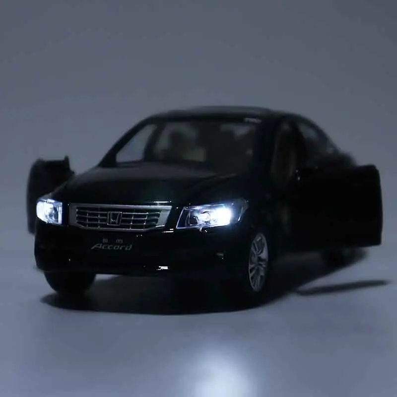 Игрушечные модели машин Honda Accord игрушечные со звуком литой под давлением| |