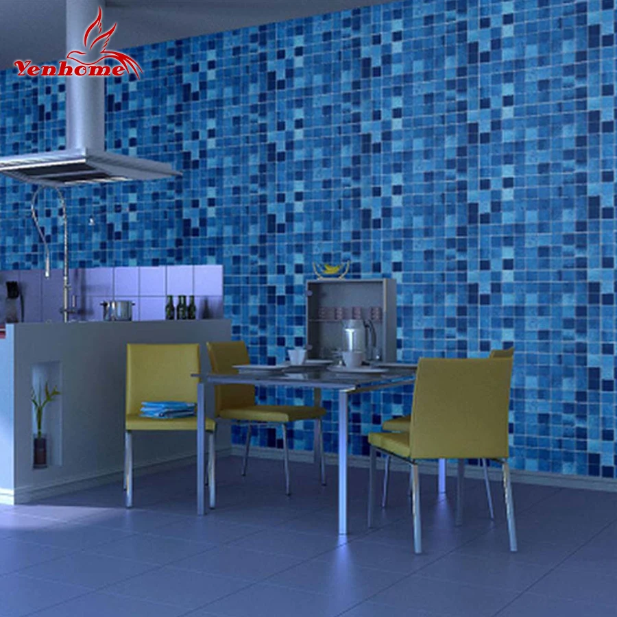 Водостойкая декоративная пленка 5 м самоклеющиеся обои для ванной комнаты кухня