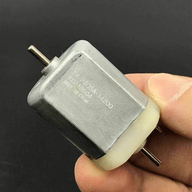 MABUCHI FK-280SA-14200 с источником питания от постоянного тока, 6 V-12 V 12300 об/мин высокого Скорость угольные щетки двигателя Dual 2 мм вал для Авто Дверной замок, Зеркало заднего вида для ремонта