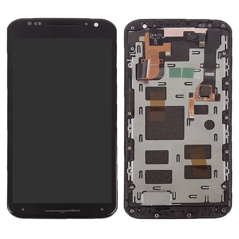 Хорошее качество для Motorola Moto X2 Дисплей с рамкой дисплей ЖК сенсорный экран