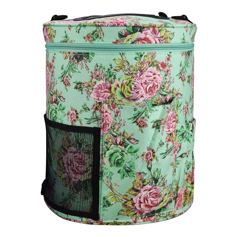 Bag Looen Пряжа сумка для хранения с крючком Крючки набор игла DIY Искусство Ремесло Вязание иглы пустой вязаный мешок швейные инструменты аксессуары - Цвет: Bag
