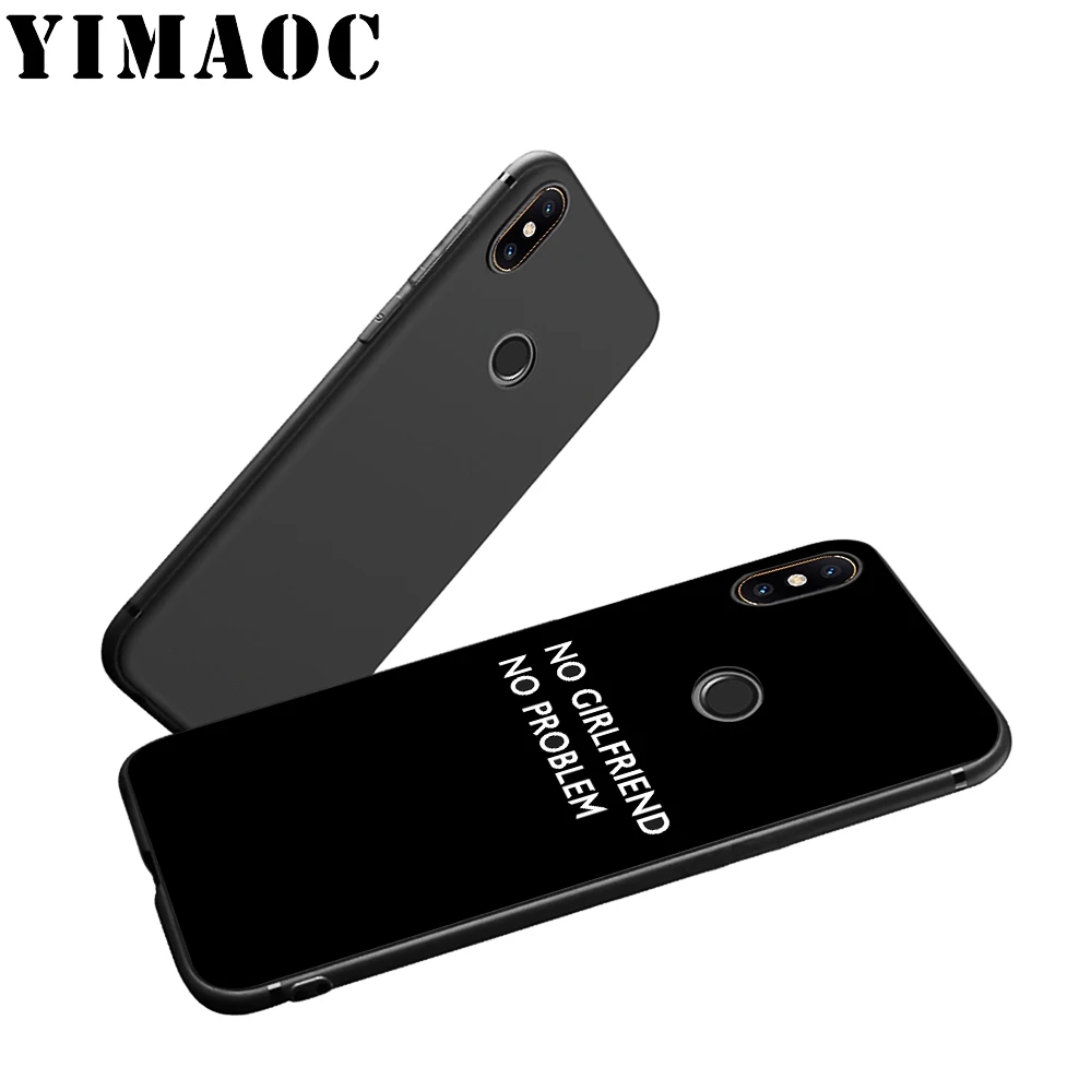 Мягкий силиконовый чехол YIMAOC Boyfriend Girlfriend для пары Xiaomi Redmi Note 9 Mi 8 Se 7 6 6A A1 A2 4X 4A 5A 5 MAX 3