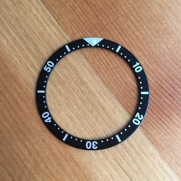 black27.25mm Светящиеся часы pepsi bezels со вставками петля для Seiko Diver/ProPex GMT мужские/женские части часов синий и красный черный инструменты - Цвет: black27.25mm