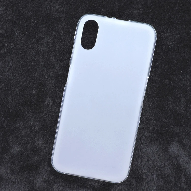 Мягкий защитный чехол Для Doogee X55 силиконовый 5 &quotпрозрачной задней крышкой для