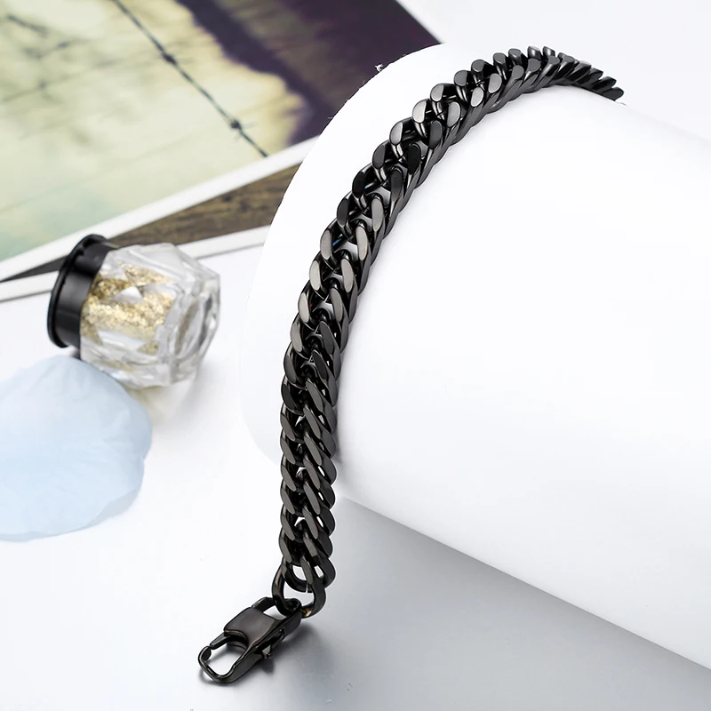 Браслет мужской из нержавеющей стали 21 х10 мм мм|chain men bracelet|steel bracelet menstainless steel |