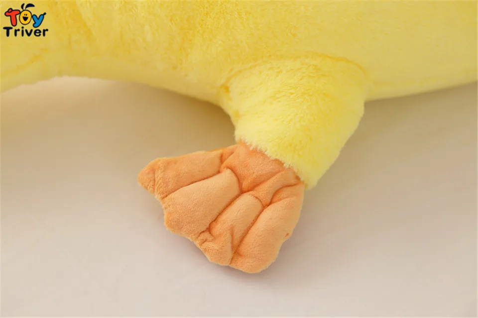 Kawaii Platypus Duckbill желтая утка плюшевая игрушка тройник чучела животных кукла детские