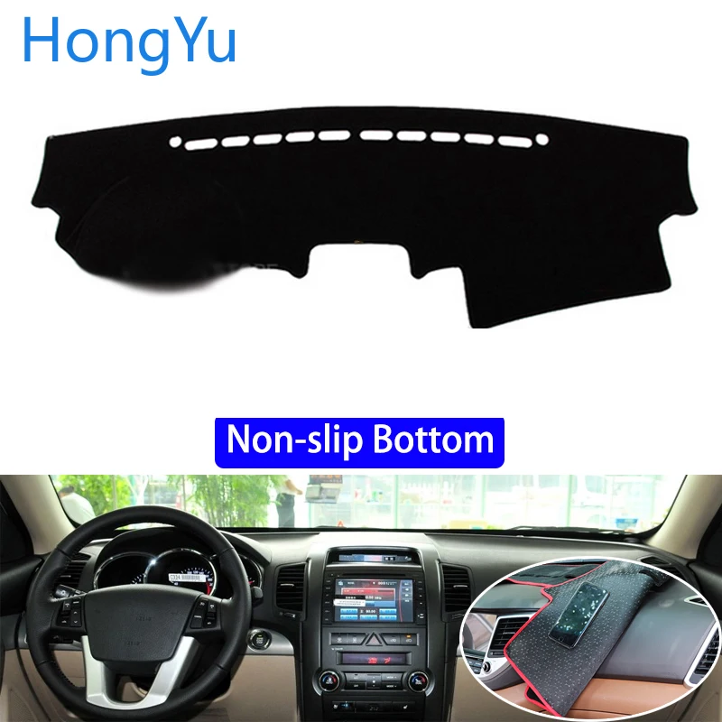Нескользящие нижние крышки коврик для приборной панели солнцезащитный козырек
