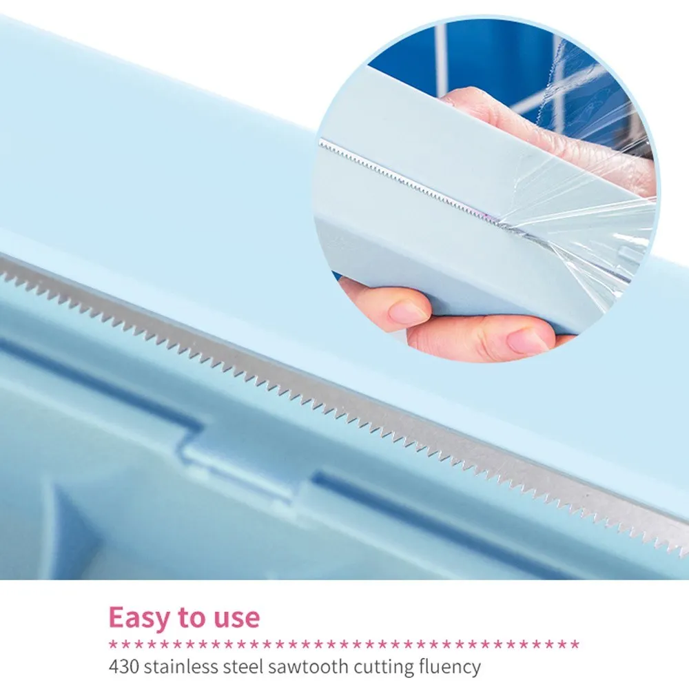 Пластиковый нож для пленки держатель коробки хранения с лезвием из нержавеющей