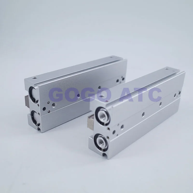 Двойной действующий воздушный цилиндр захвата MHF2 12D2/D2R диаметр 12 мм длинный ход