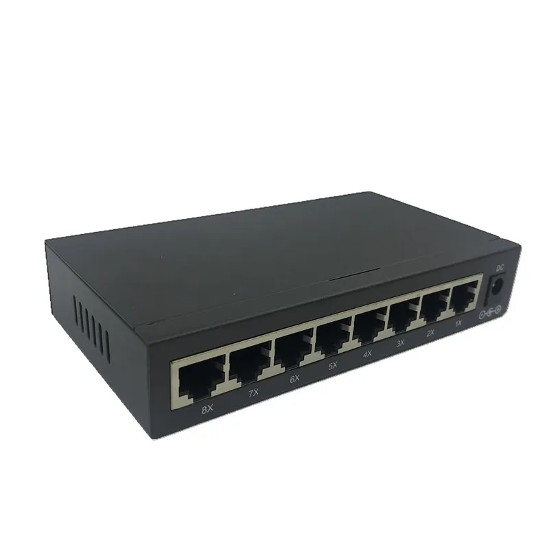 12V24v8 порт обратное POE Питание переключатель источник Питания Беспроводная маршрутизация ap Haikang сетевая камера изоляция защита от молнии два источника питания