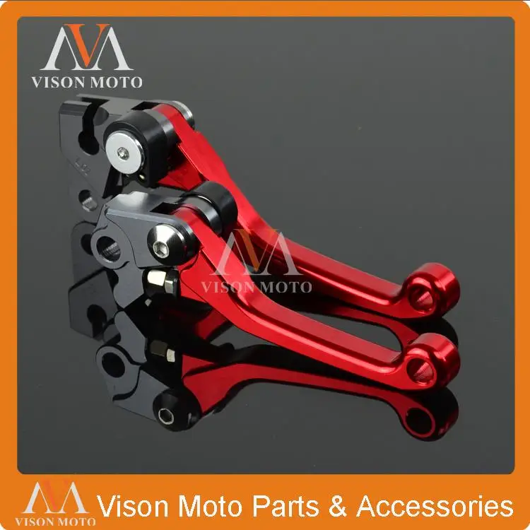 CNC поворотные тормозные рычаги сцепления для Honda CR80R CR85R CRF150R CR125R CR250R CRF450R мотокросс