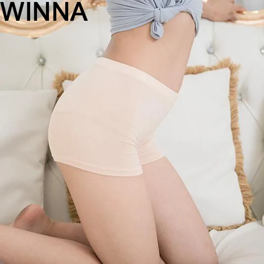 Модал Для женщин Облегающие Шорты Большой эластичные женские тонкие дышащие