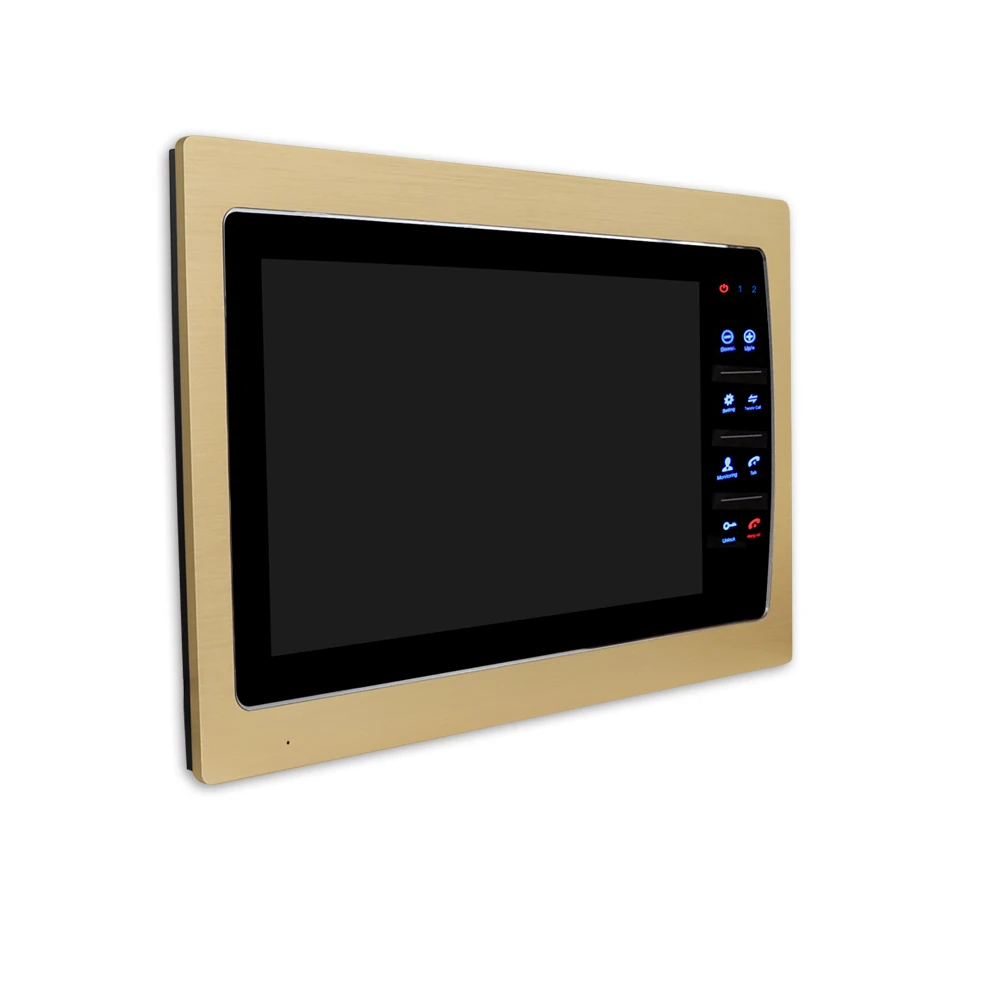 Homefong 7 inch Color Video Door Phone Doorbell Intercom Wired 4 Wire indoor Monitor and 1 Outdoor station 1200TVL HD | Безопасность и