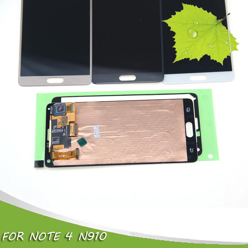 Супер AMOLED LCD телефон для Samsung Galaxy Note4 N910 N910A N910F Note 4 дисплей сенсорный экран