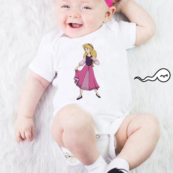 

DERMSPE Infant Toddler Summer Fashion Rompers Onesies Funny Cartoon Printed Short Sleeve Boys Girls Casual One-piece Suit