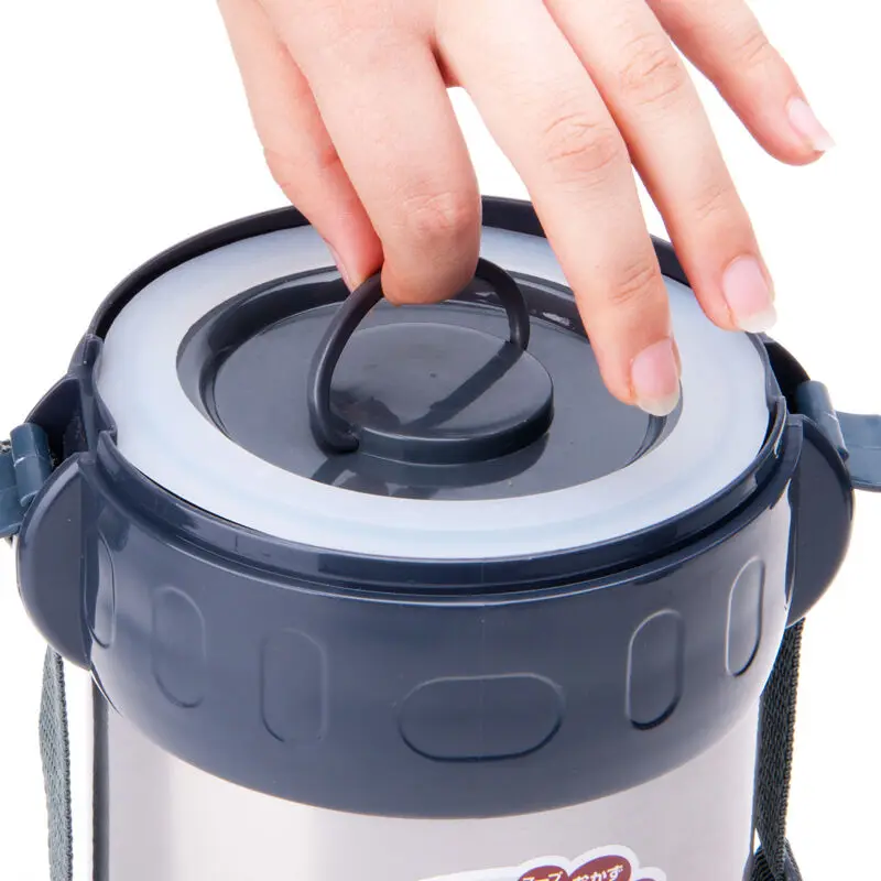 Япония TAFUCO 2000 мл Нержавеющая сталь контейнер для супа термос горячей Еда