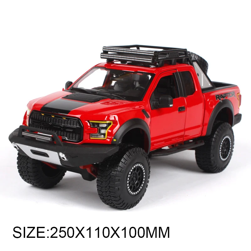 Maisto внедорожный пикап 1:24 модель автомобиля Ford F150 SVT Раптор металлические игрушки