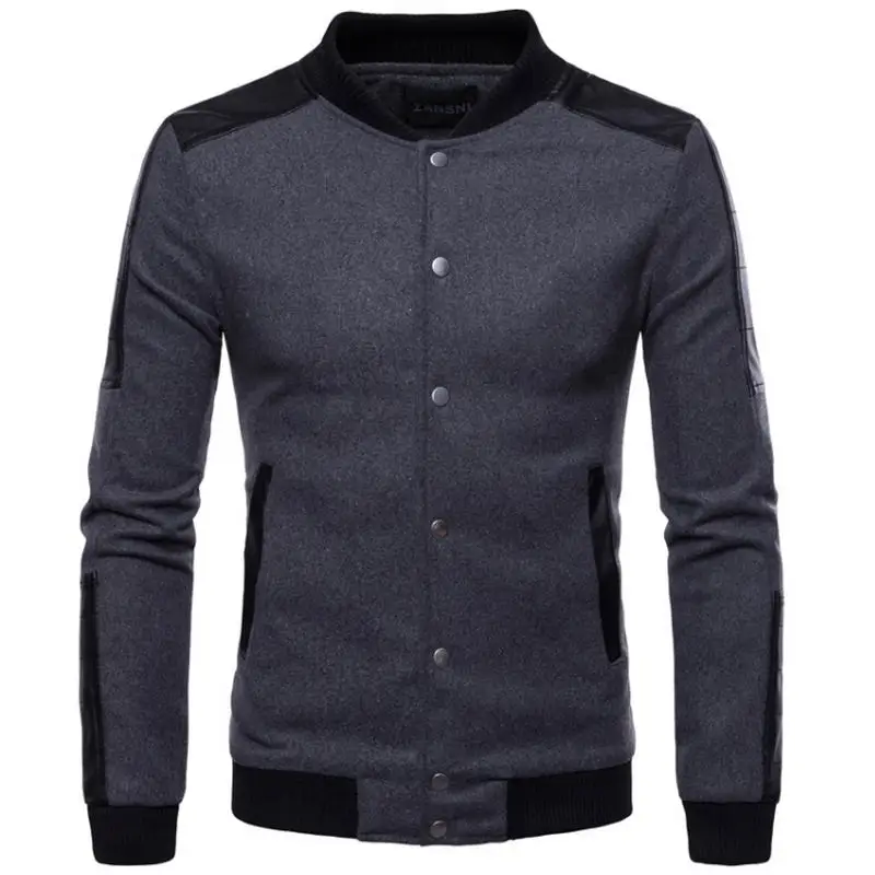 Для отдыха куртка бомбер джинсовый жакет мужчин Повседневное весна спортивная