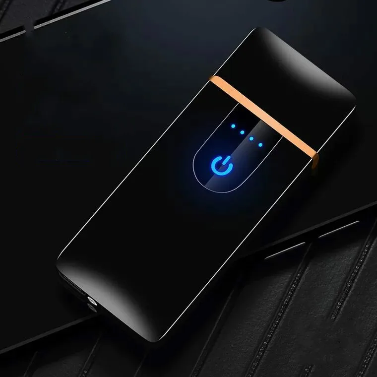 Новое поступление USB Зажигалка сенсорный переключатель Зажигалка сигареты для курения Электронная зажигалка