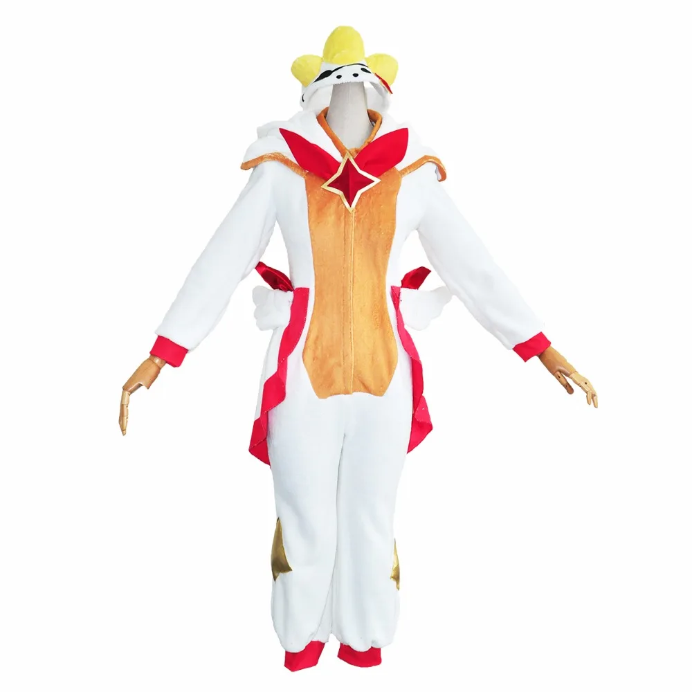 Игры Лига Легенд мисс Фортуны Luxanna Crownguard Косплей костюмная Пижама звезда зимний