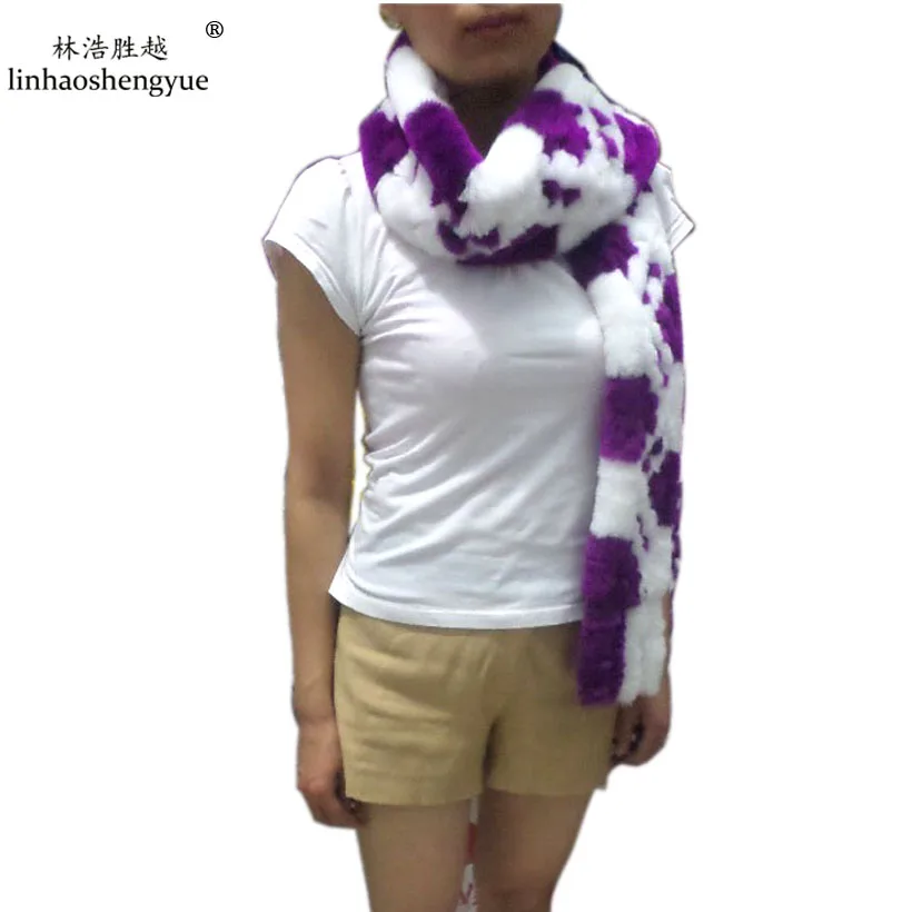 

Linhaoshengyue Advanced Soft Real Fur Neckerchief
