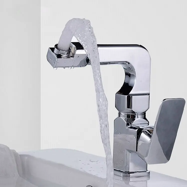 

Seven word eurostyle basin mixer tap with single handle hot cold bathroom basin sink mixer taps , sanitary ware , basin faucet