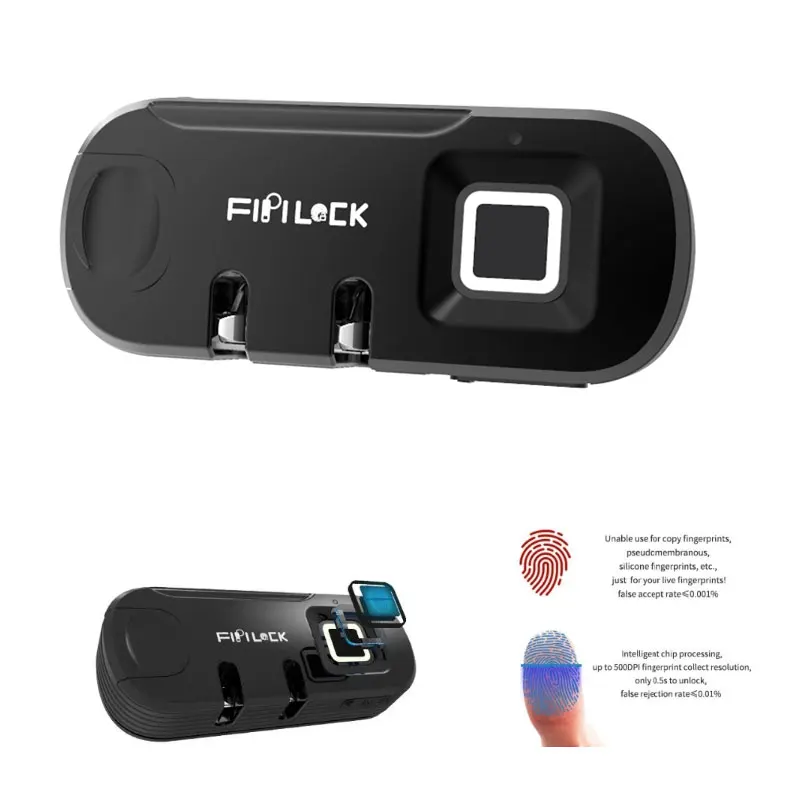 Маленький портативный умный встроенный замок модные аксессуары защита от