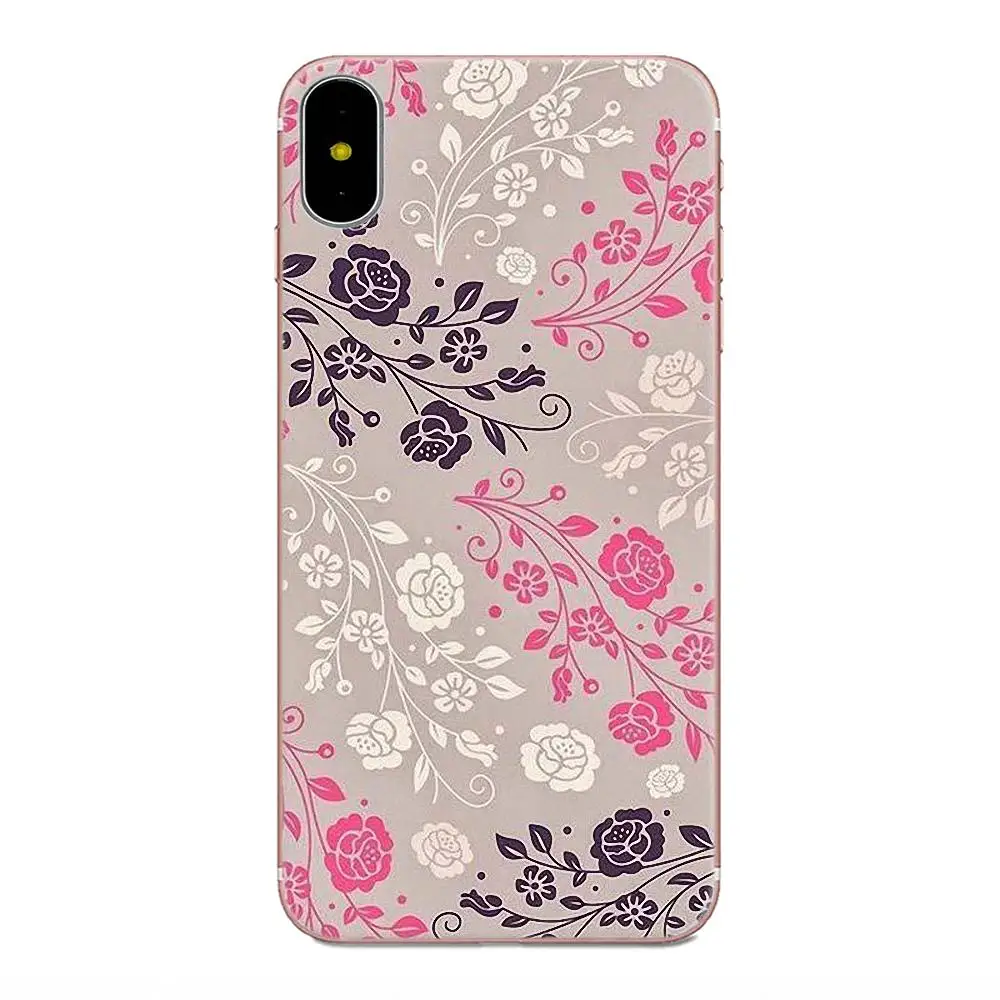 Цветочный Цветок Мандала хна мягкая защитная для Galaxy Alpha Core Note 2 3 4 S2 A10 A20 A20E A30 A40 A50