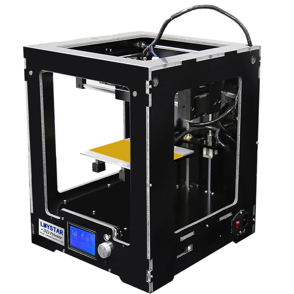 LMYSTAR 3D Printer A3 Fully Assembled i3 Impresora Aluminum-Arcylic Frame DIY Kit Desktop Anet Cheap Printers | Компьютеры и офис