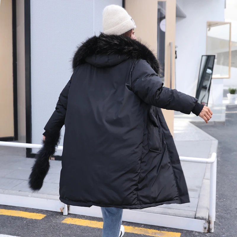 Winter Jacket Women 2019 High Quality Warm Thicken Female Coat Cotton Padded Long Parka | Женская одежда