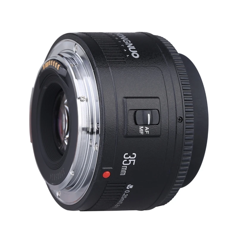 YONGNUO YN35MM F2N 1:2 AF/MF Wide-Angle Fixed/Prime Auto Focus Lens for Nikon DSLR Cameras | Электроника
