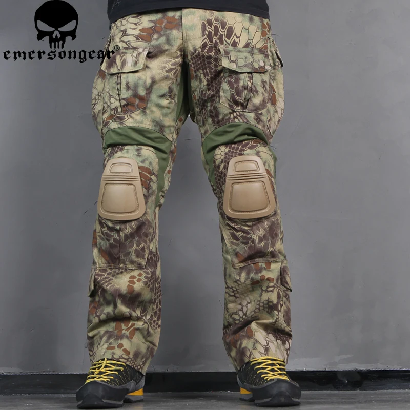 Мужские камуфляжные охотничьи брюки MR EMERSONGEAR G3 Version тактические боевые для