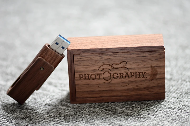 Логотип клиента деревянный поворотный usb флэш-накопитель из натурального дерева перевернуть флешку 4 ГБ 8 ГБ 16 ГБ 32 ГБ 64 Гб карта памяти