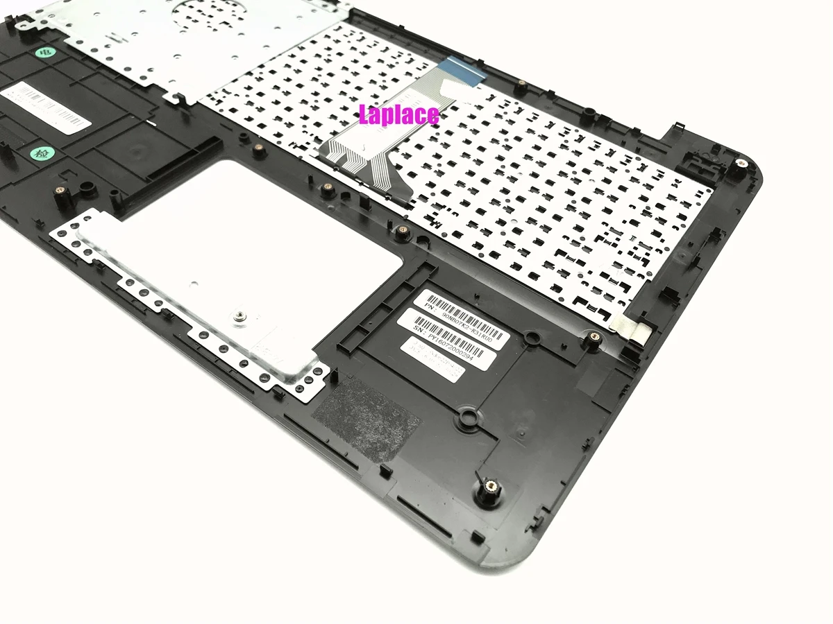 Новая русская клавиатура для Asus X555LA X555LB X555LD X555LJ X555LI X555LF X555LP Серебристая Подставка