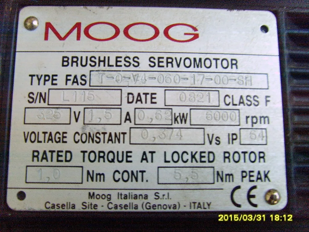 

T-0-V4-060-17-00-SH MOOG