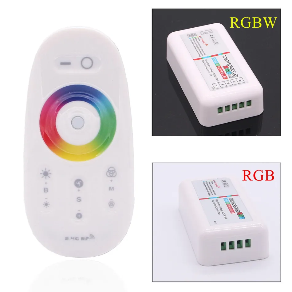 RGB Светодиодная лента Водонепроницаемая 5050 RGBW RGBWW Гибкая неоновая с 2 4G RF