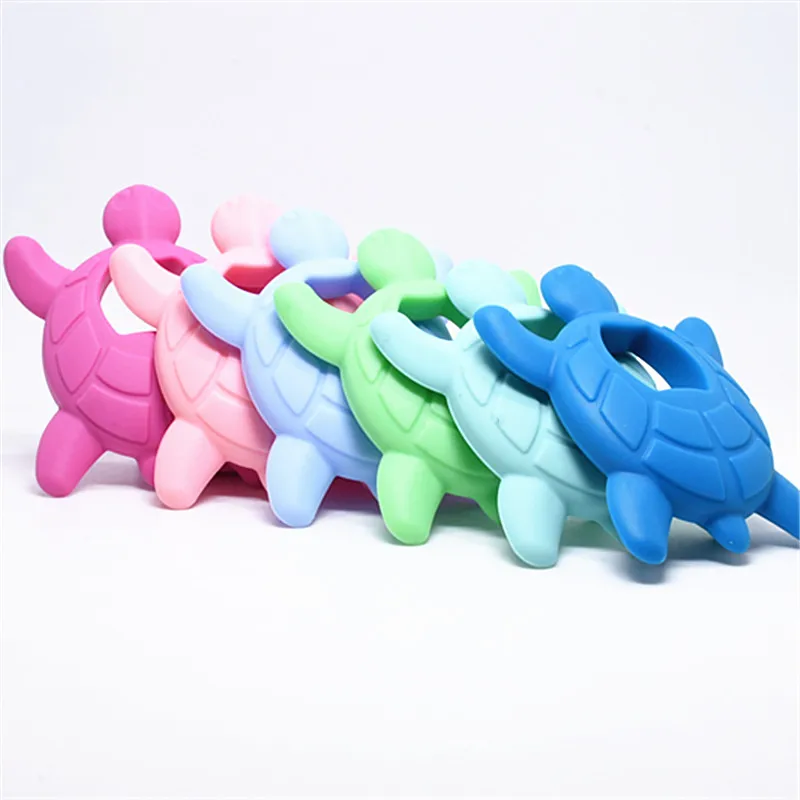 5 шт. Силиконовые Зубные кольца в виде черепахи|Детские прорезыватели| |