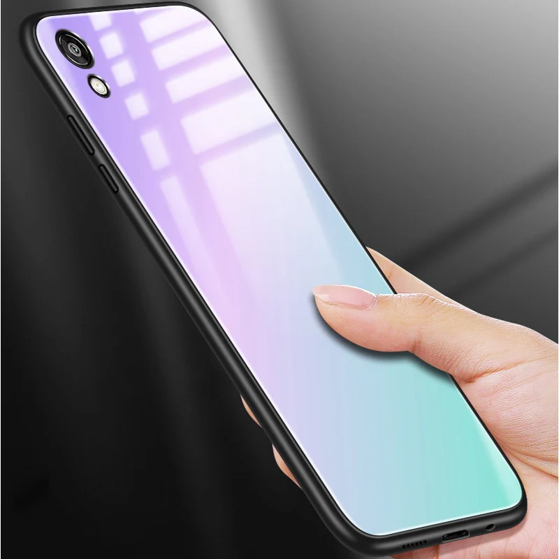 Ультратонкий силиконовый чехол черного цвета для Huawei Honor 8 Lite Жесткий Чехол из