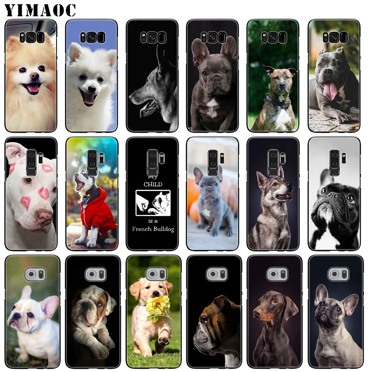 YIMAOC бульдог мопса щенки собаки мягкий силиконовый чехол для телефона Samsung Galaxy S20