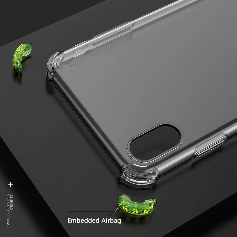 Прозрачный чехол HOCO с подушкой безопасности для iPhone XR Xs Max высокопрозрачный из